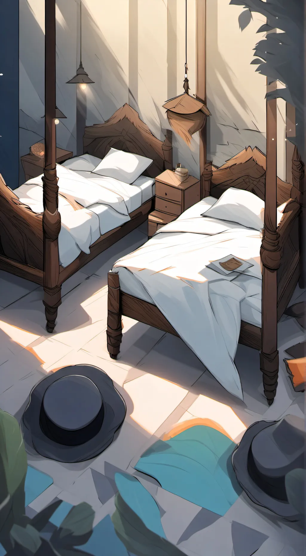 ai character: Mha Sickday! background