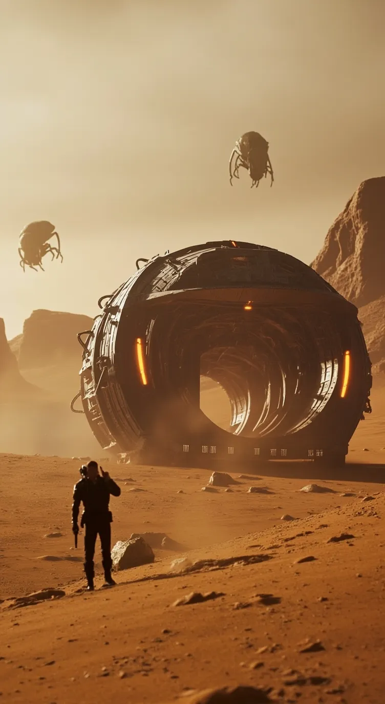 ai character: -Outpost 8739- background