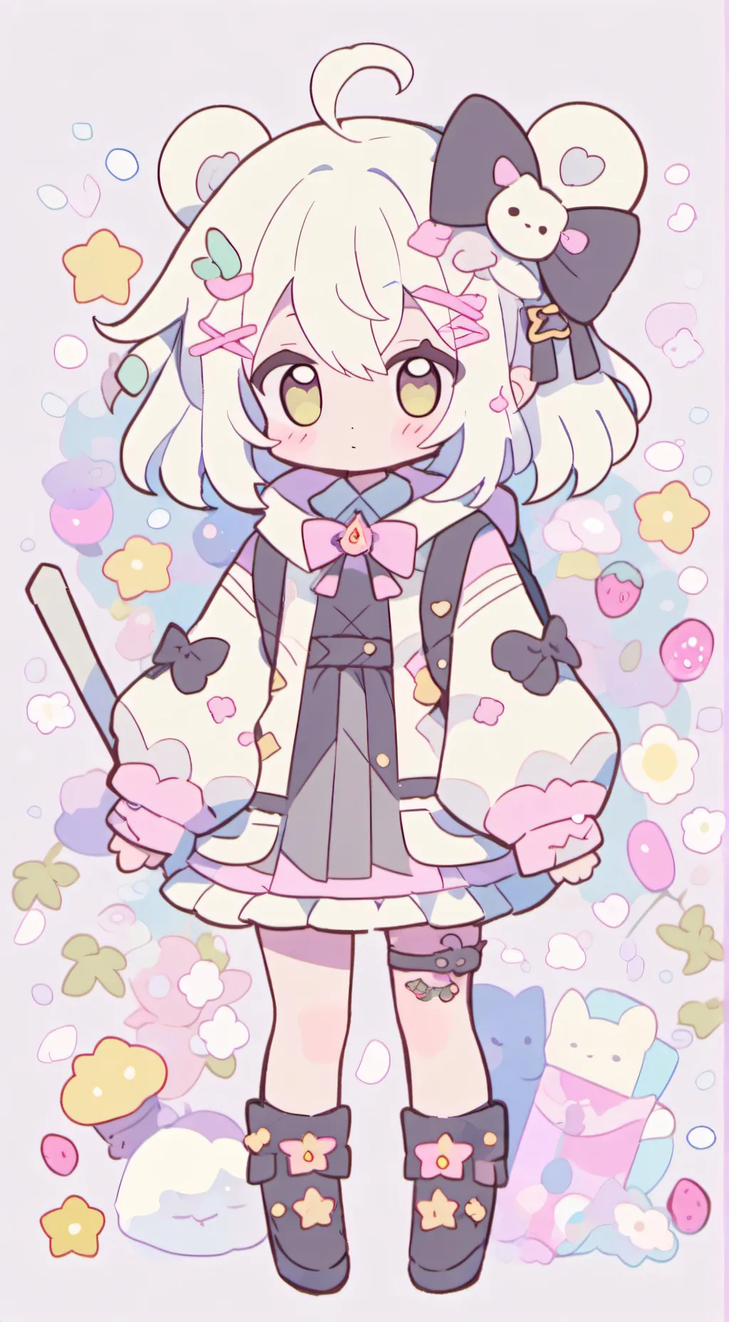 ai character: KNY SLEEPOVER!!! background