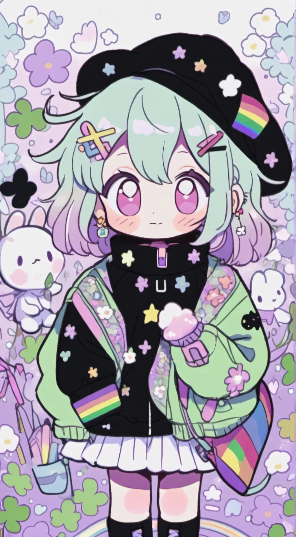 ai character: hazbin hotel  background