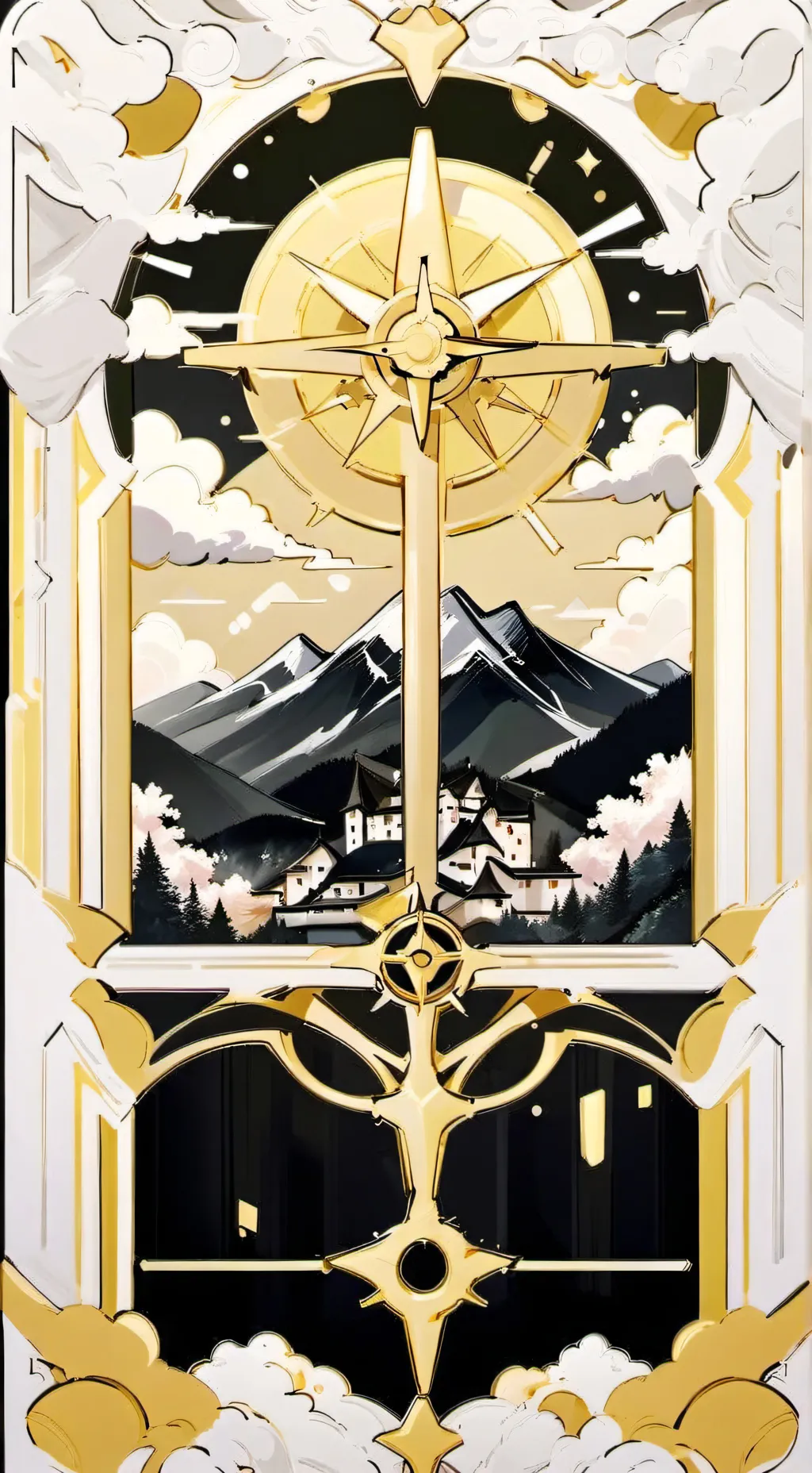 ai character: uzuren child au background