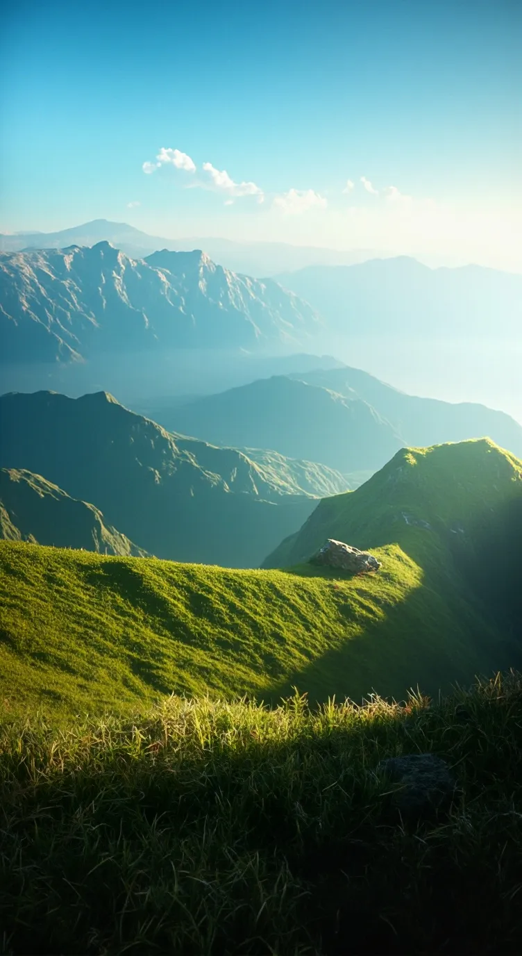 ai character: grass background