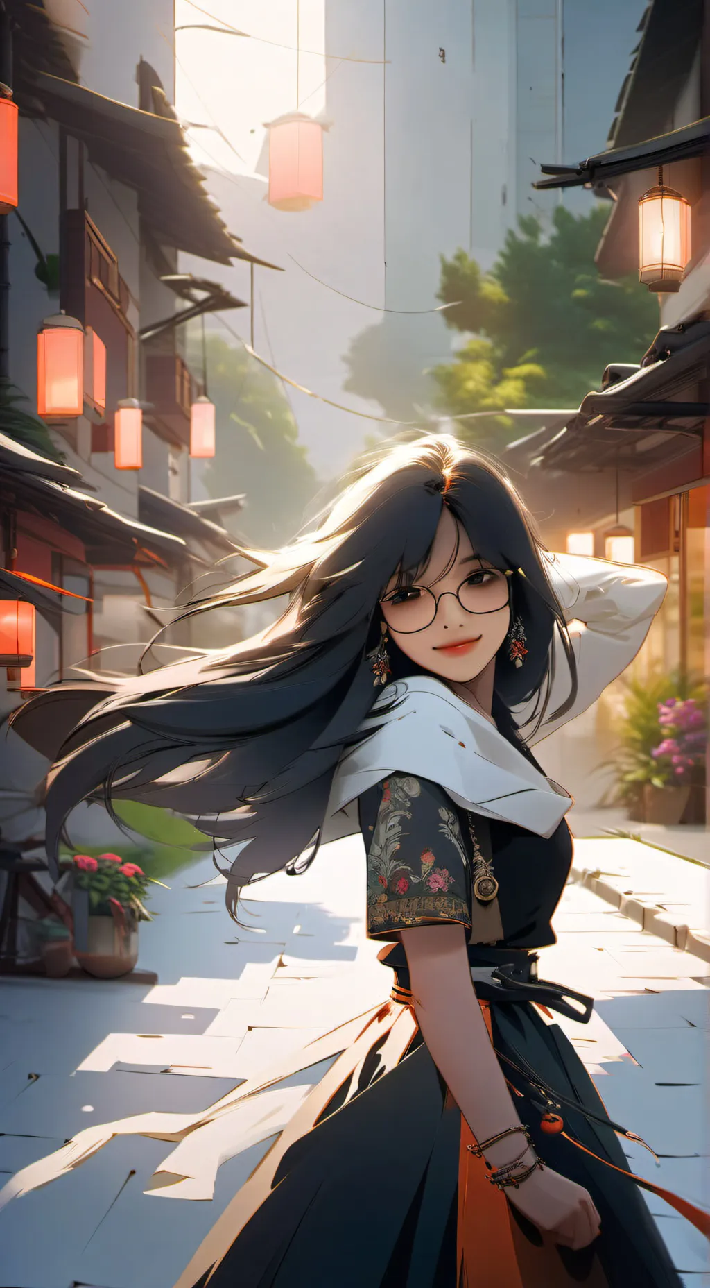 ai character: Elaine💖👾 background