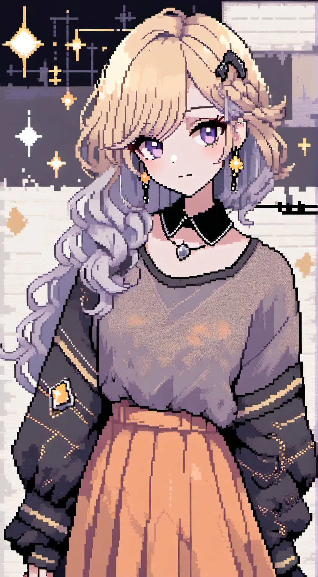 ai character: sunny background