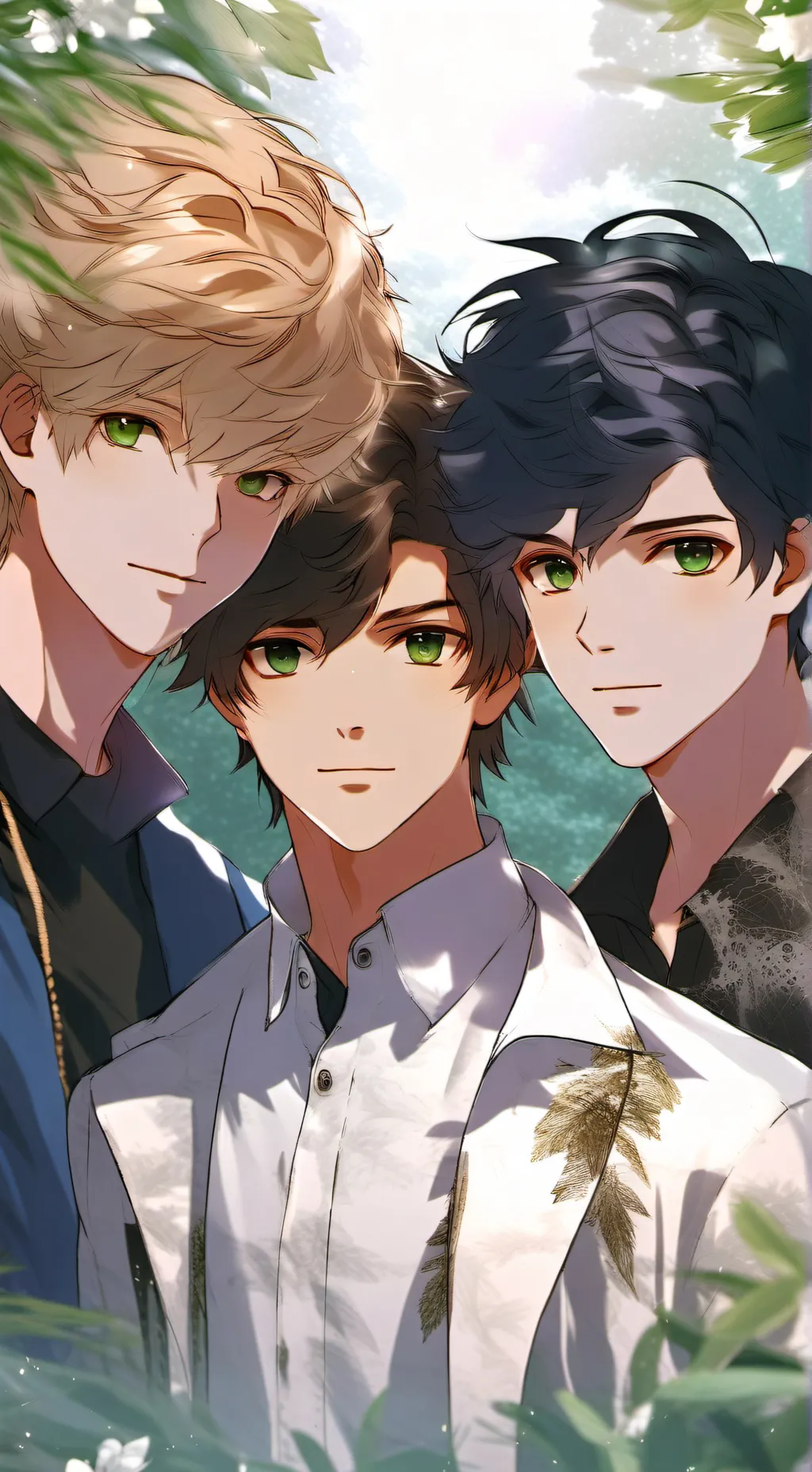 ai character: Liam Quinn & Alex background