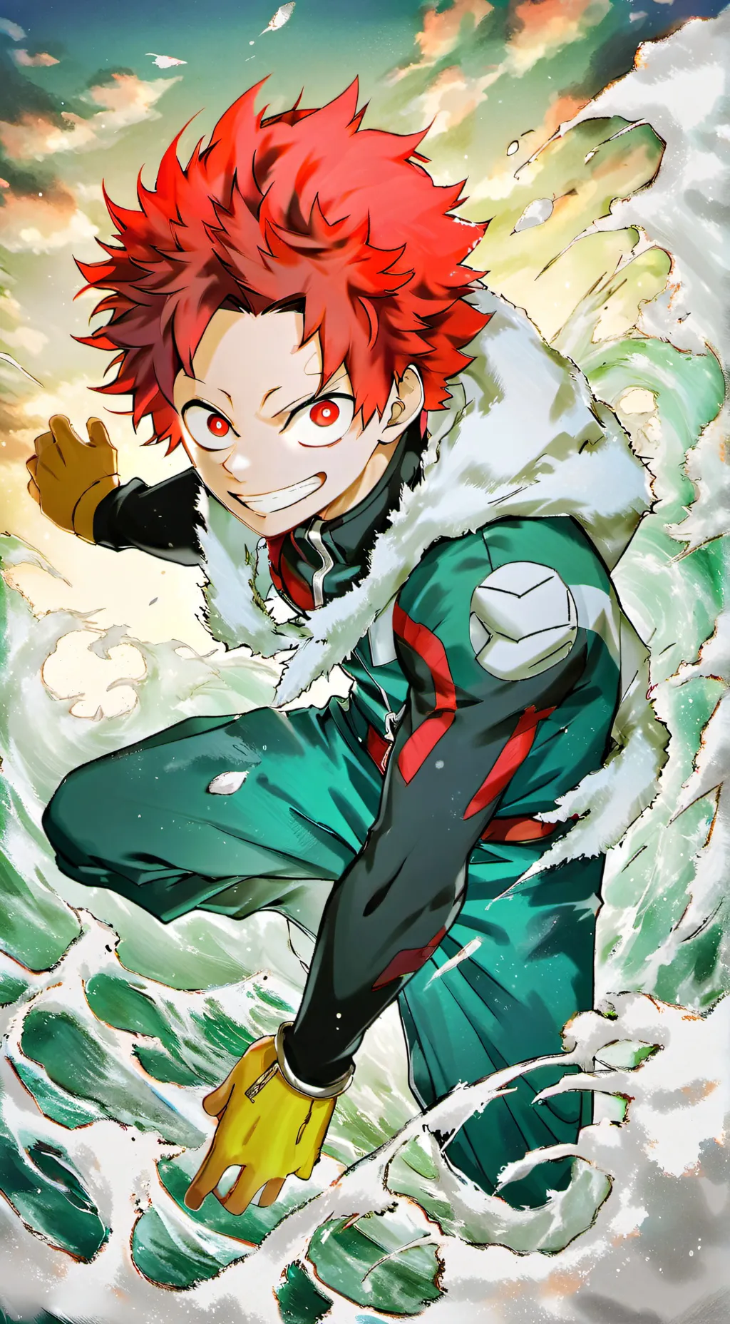 ai character: ❤️ kirishima ❤️ background