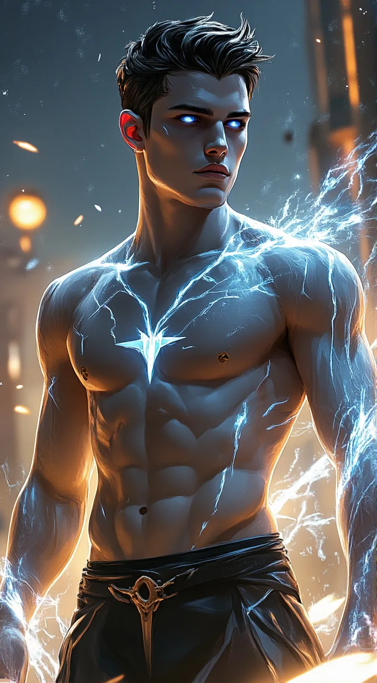 ai character: Damian  background