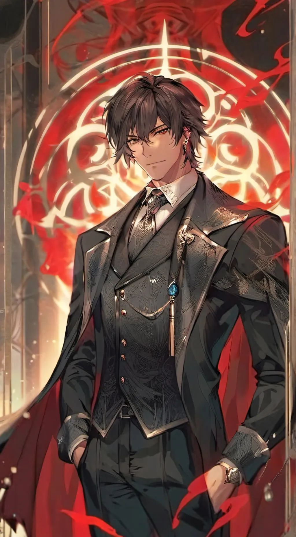 ai character: Caspian background