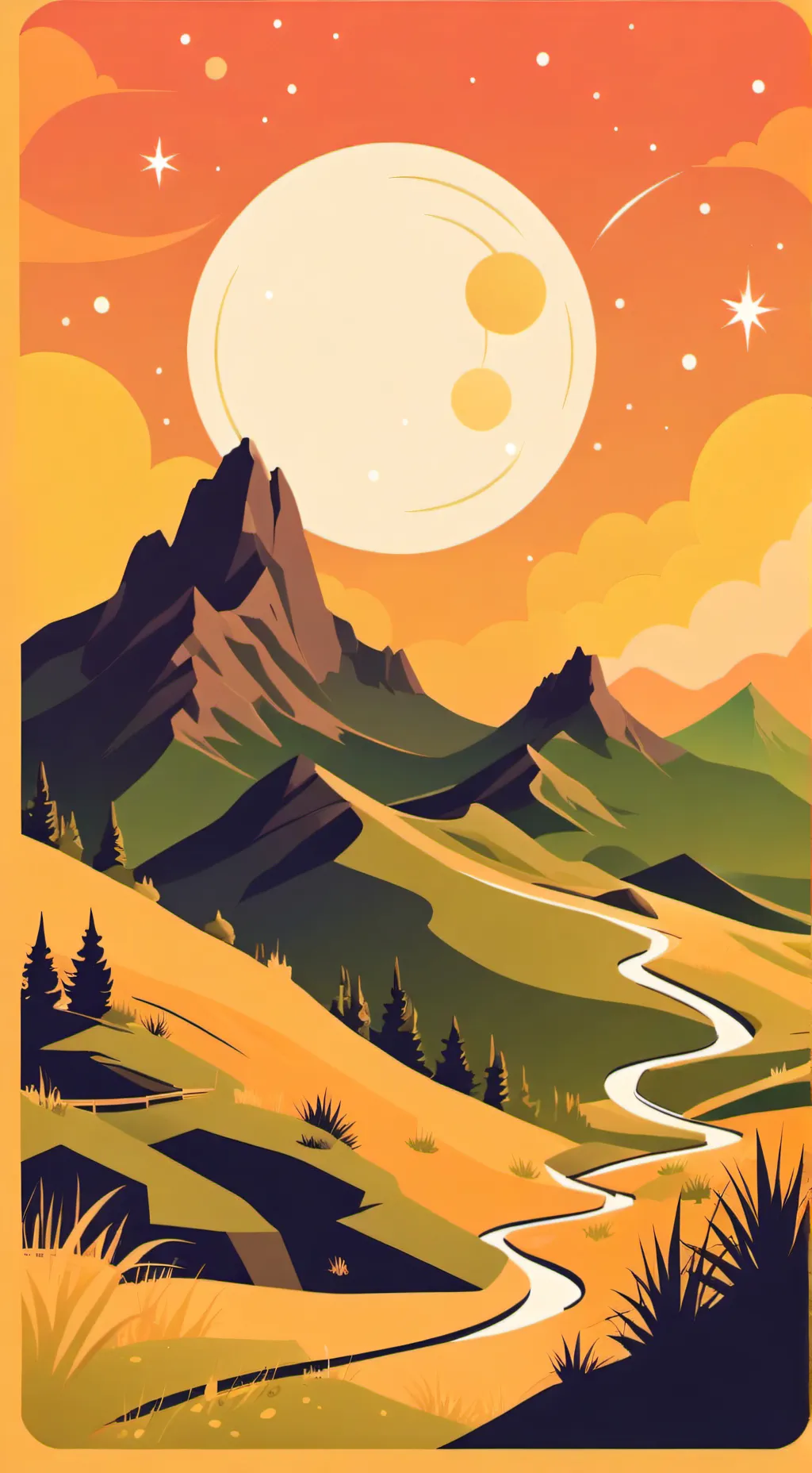 ai character: La fiesta background