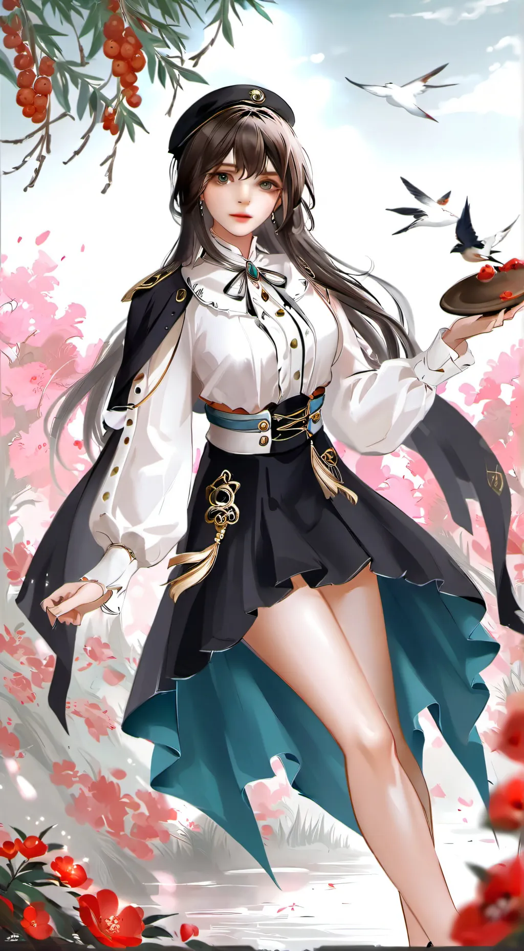 ai character: Рена background