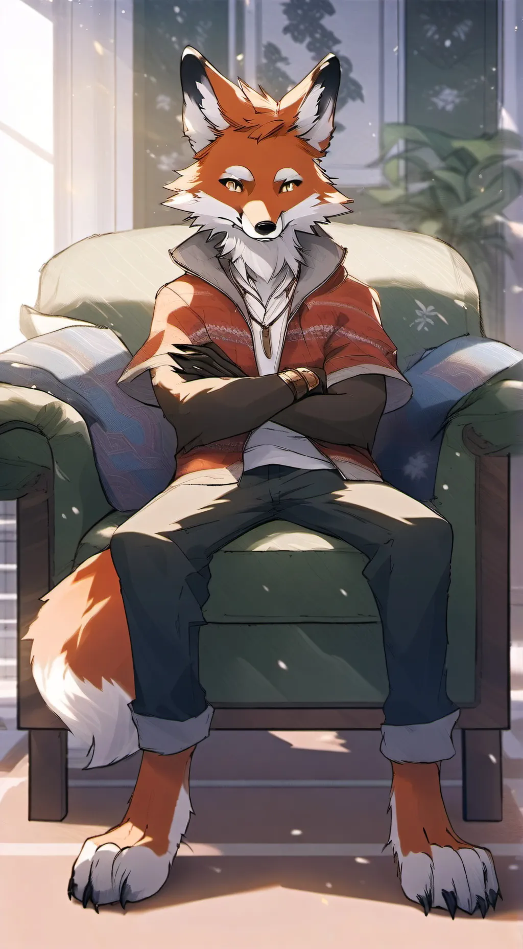 ai character: Lance background