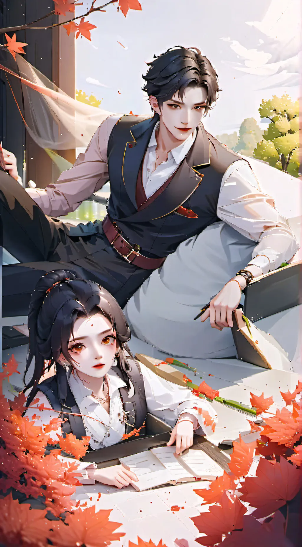 ai character: Ronne  background