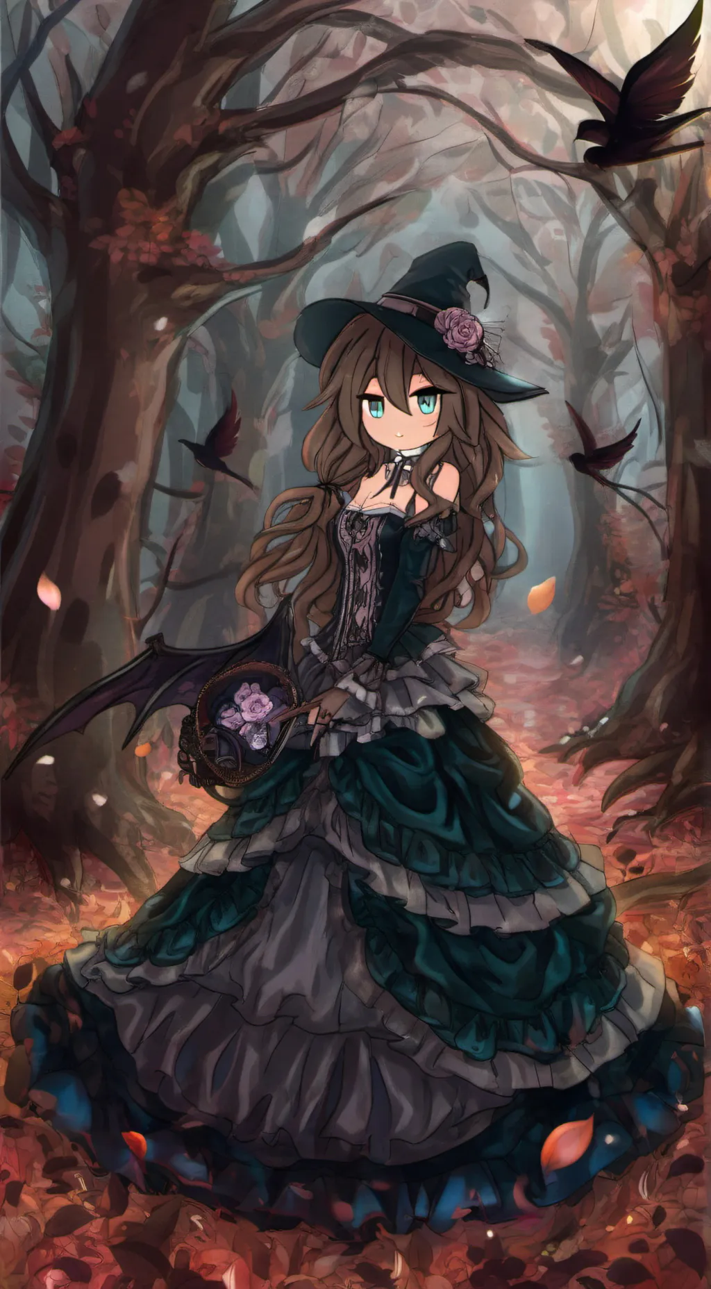 ai character: Aprendíz de Bruja background