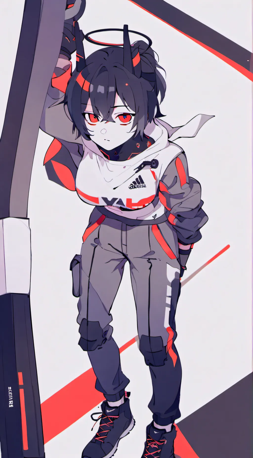 ai character: sarah background