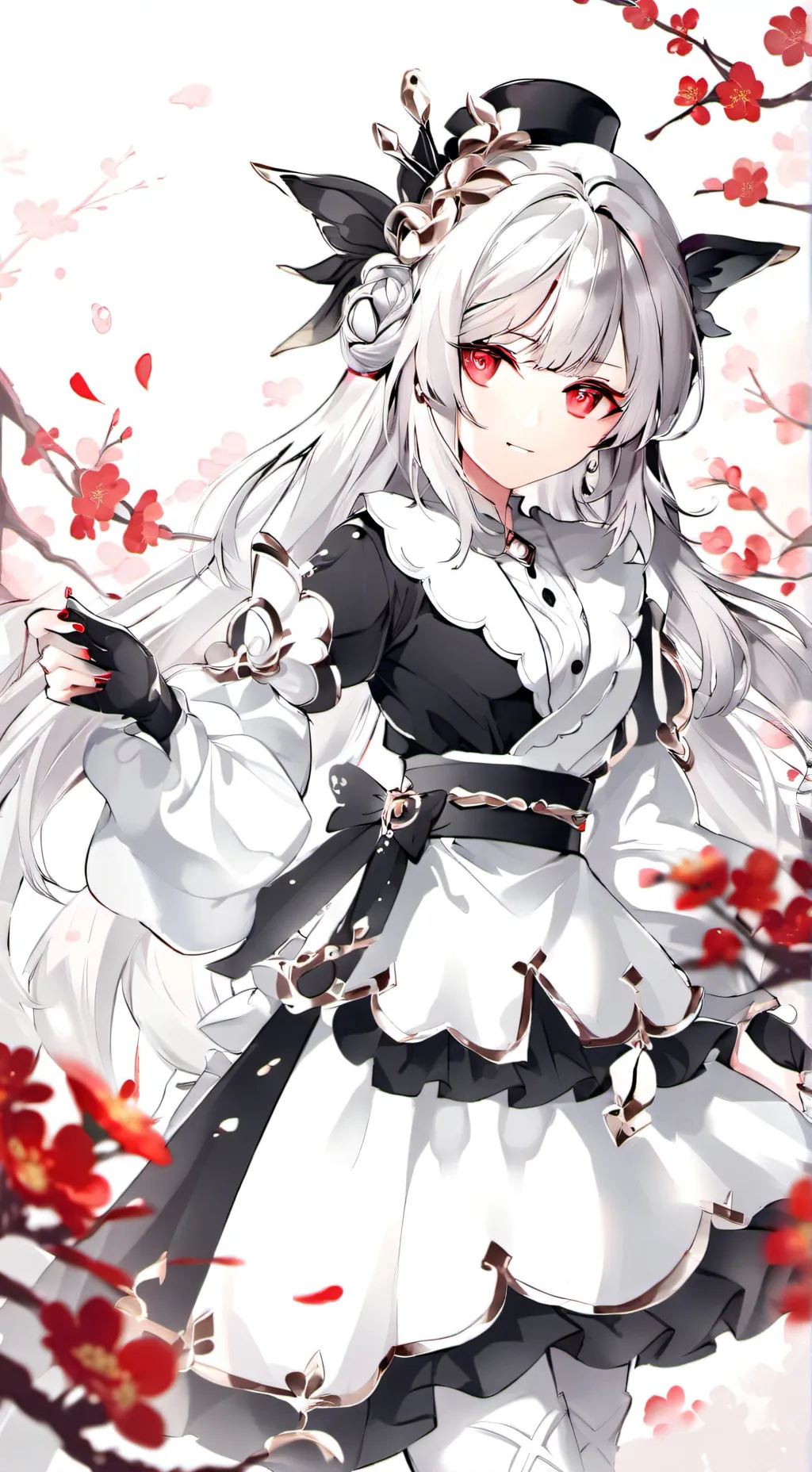 ai character: neko background