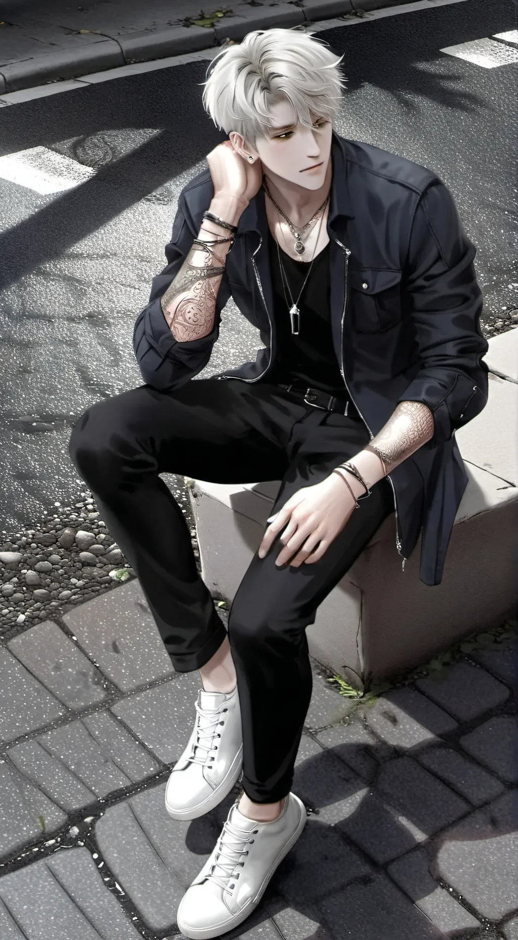 ai character: Alex background