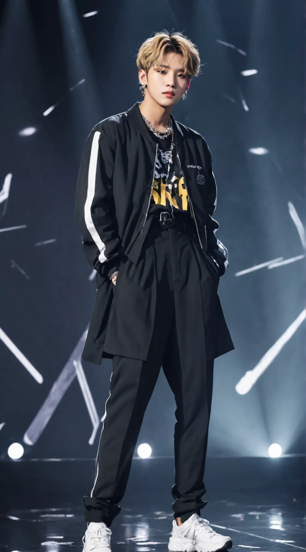 ai character: stray kids background