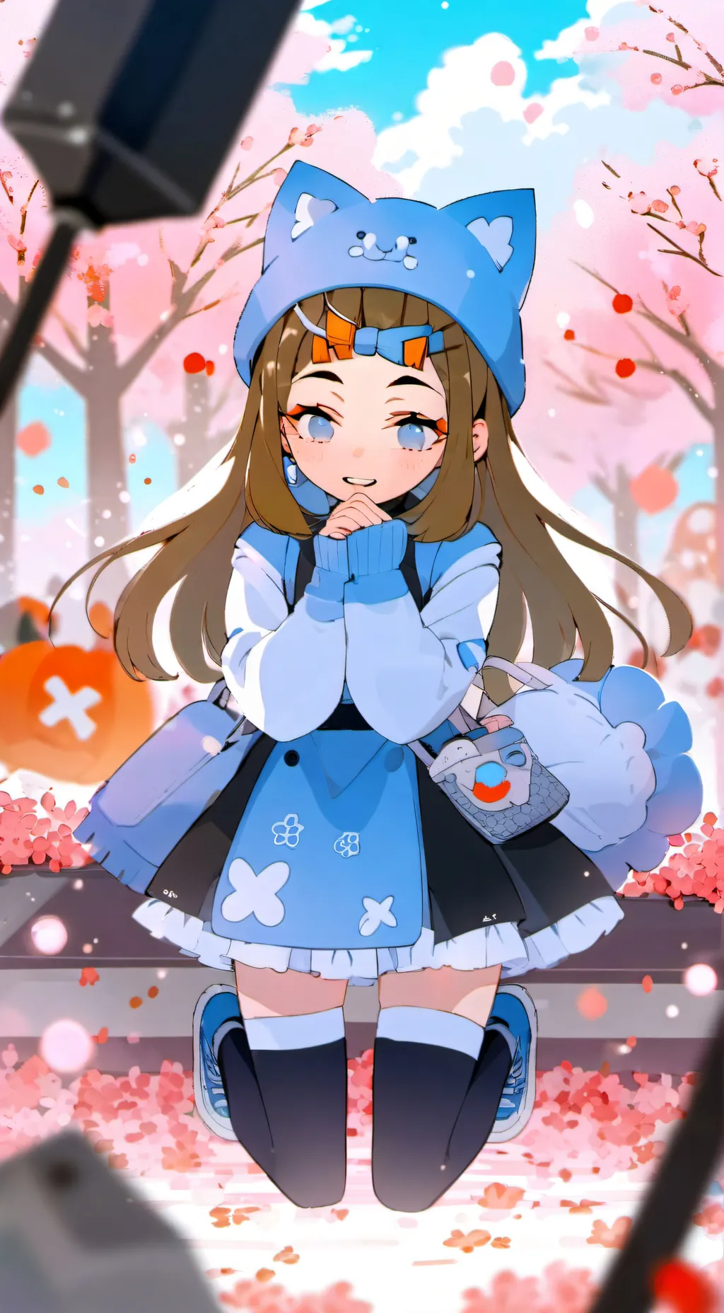 ai character: Coldly girl background