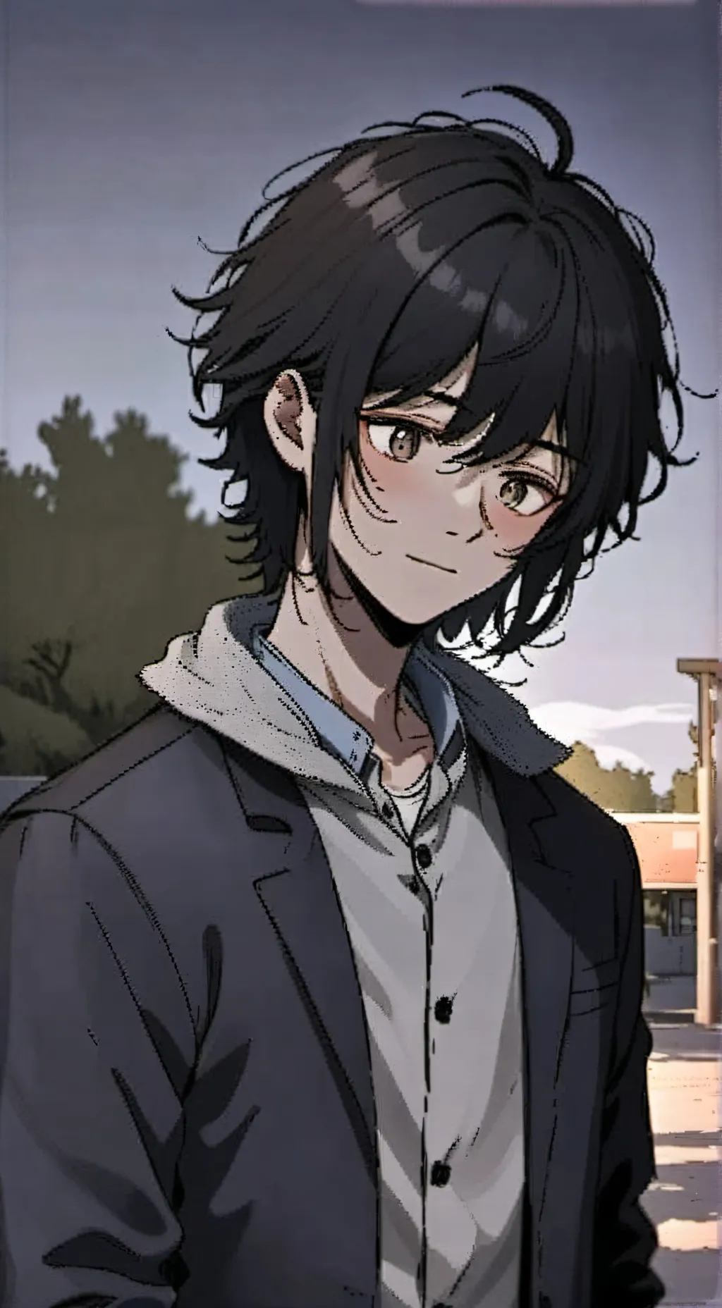 ai character: Evan background