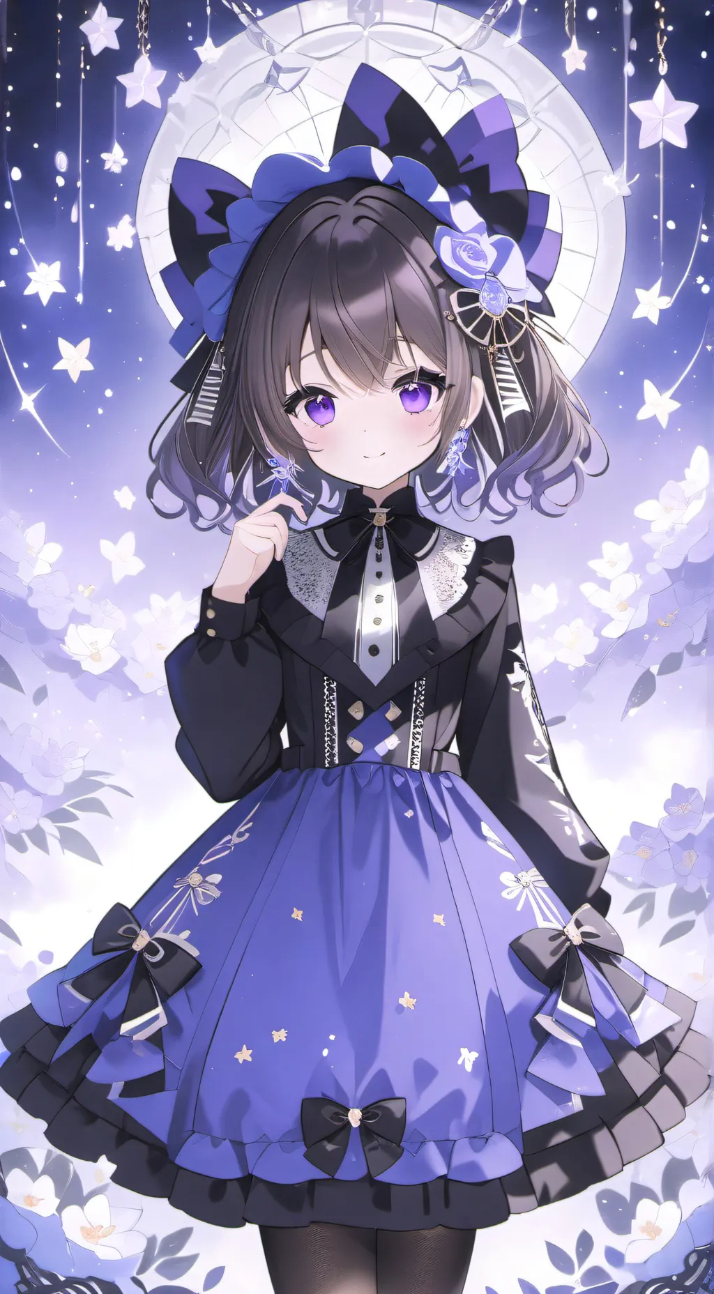 ai character: roast battle girl background