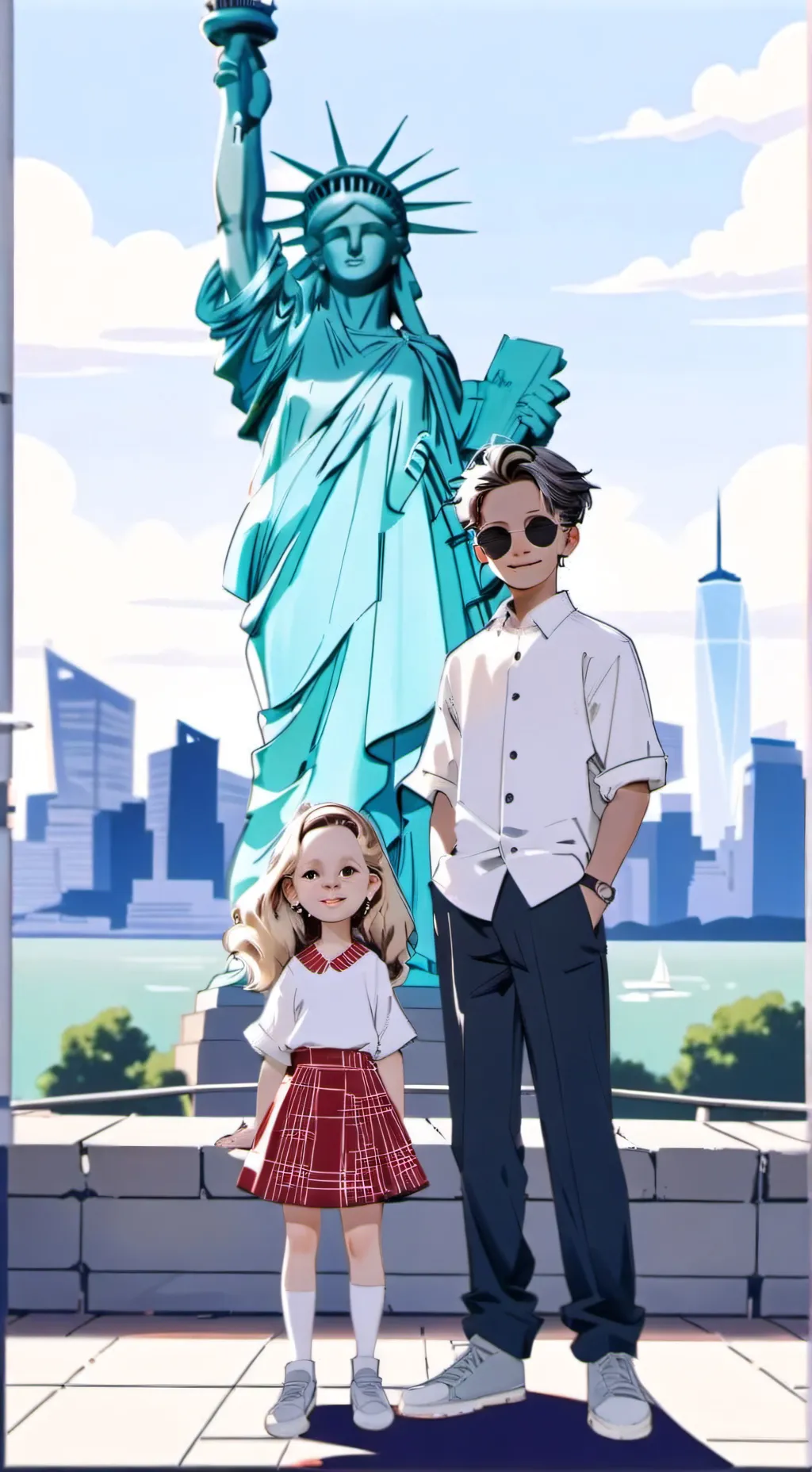 ai character: Alexandra background