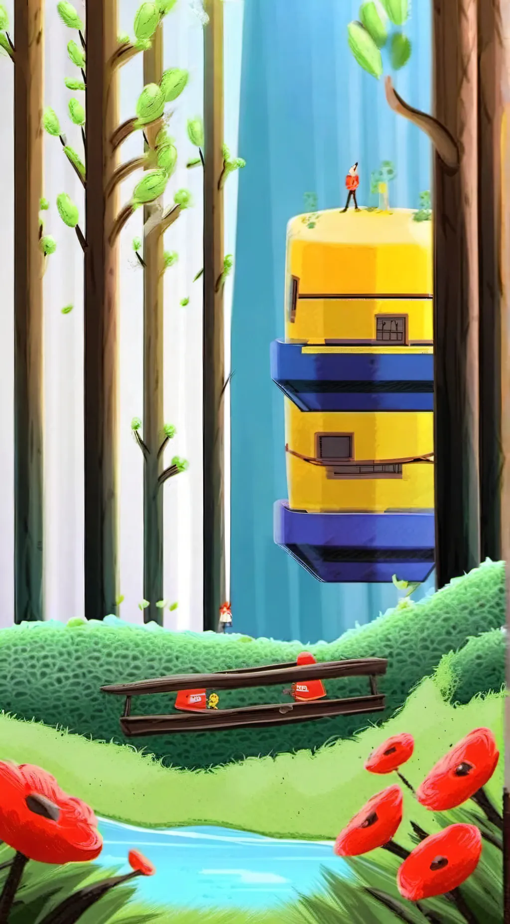 ai character: sprunki + mis ocs background