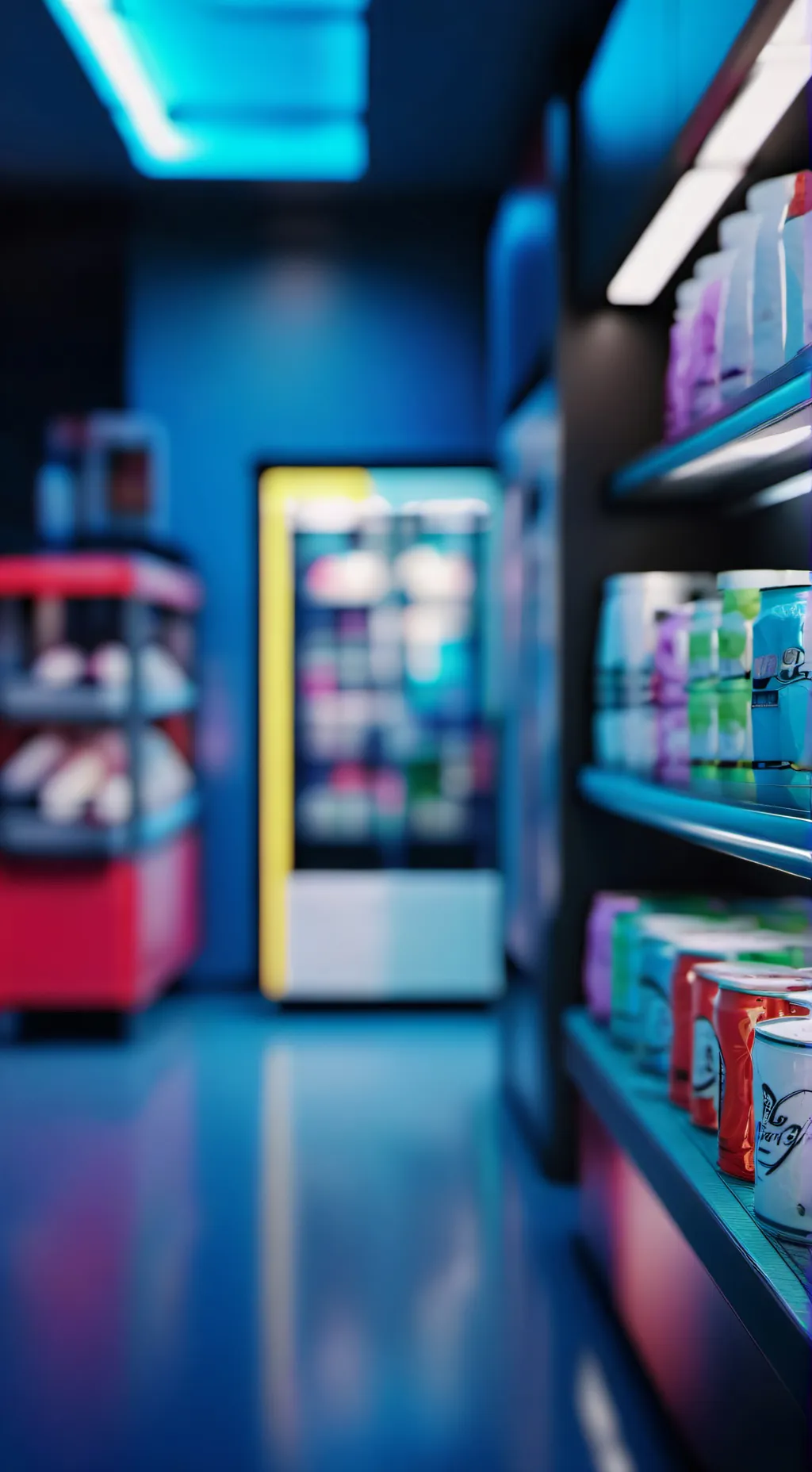 ai character: night shift  background