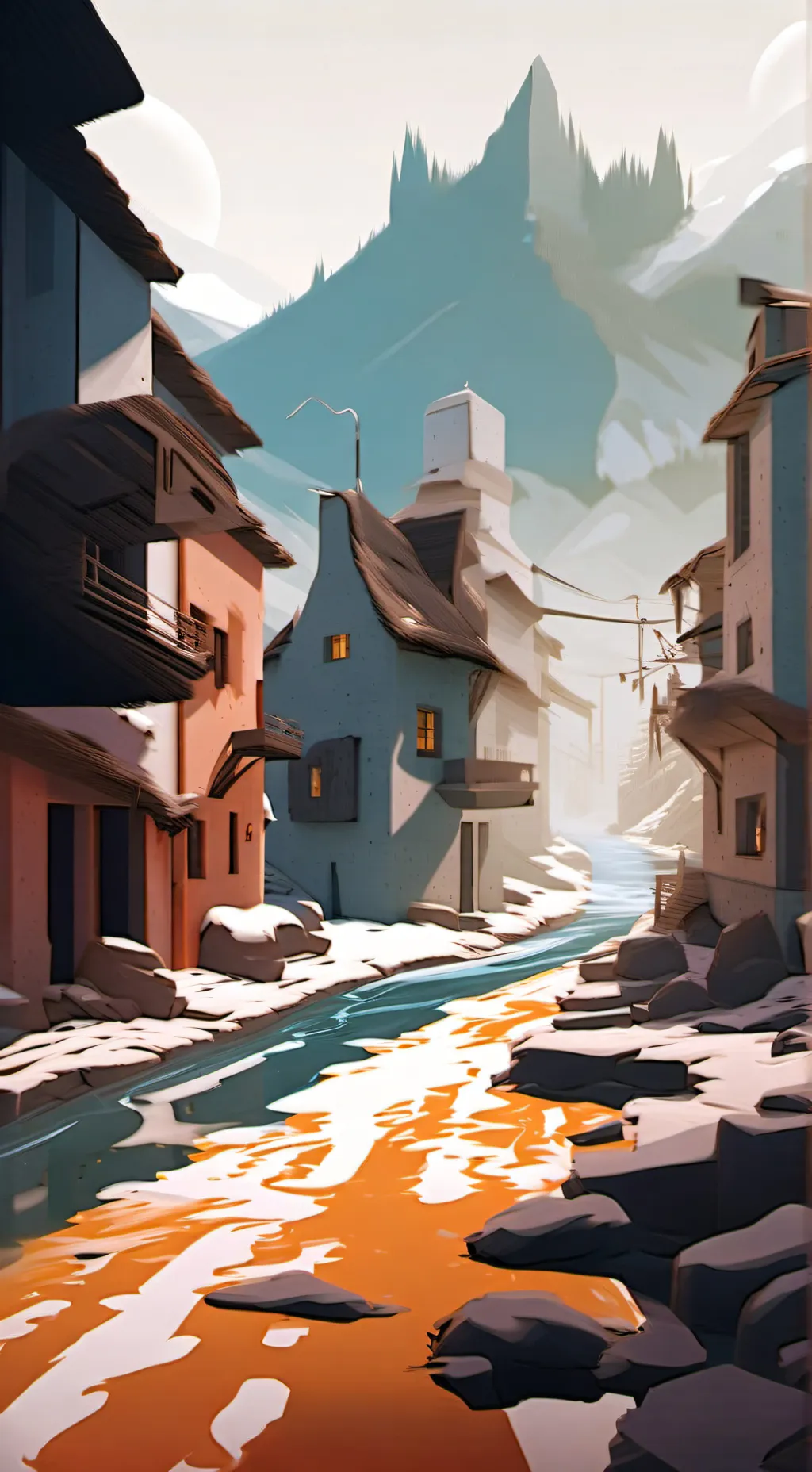 ai character: Léo  background