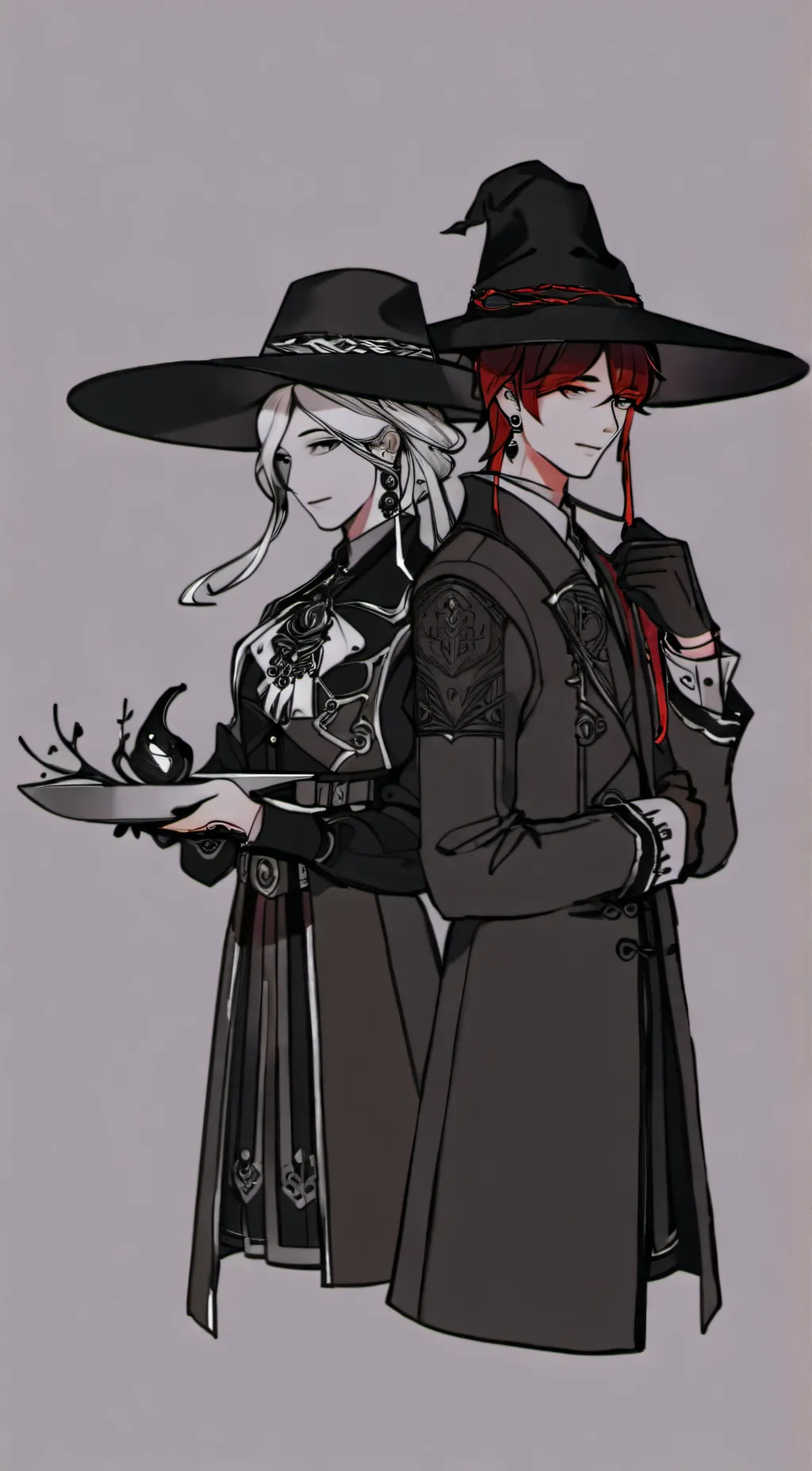 ai character: Doublefedora #3 background