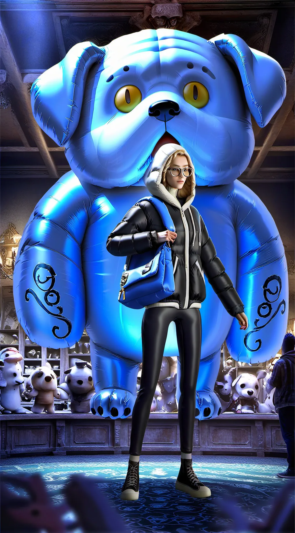 ai character: Amelia background