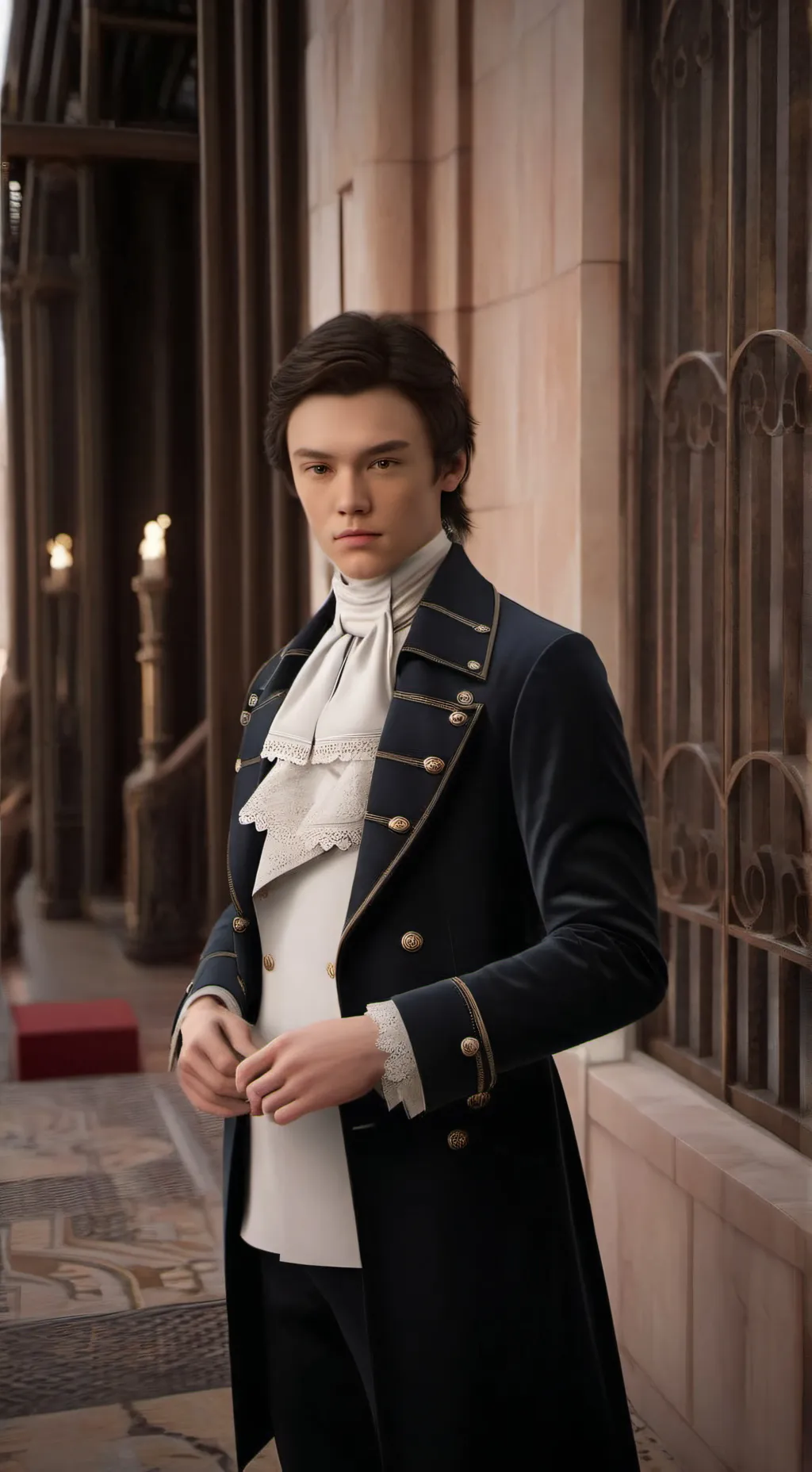 ai character: Lorenzo × Y/N background