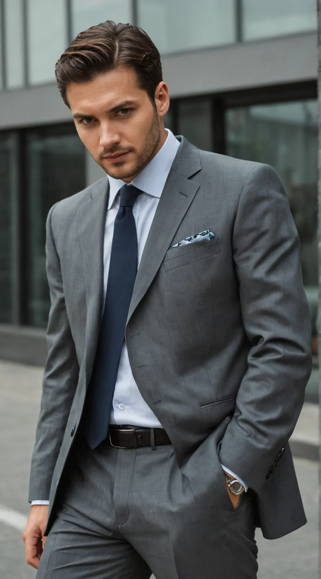 ai character: Boss background