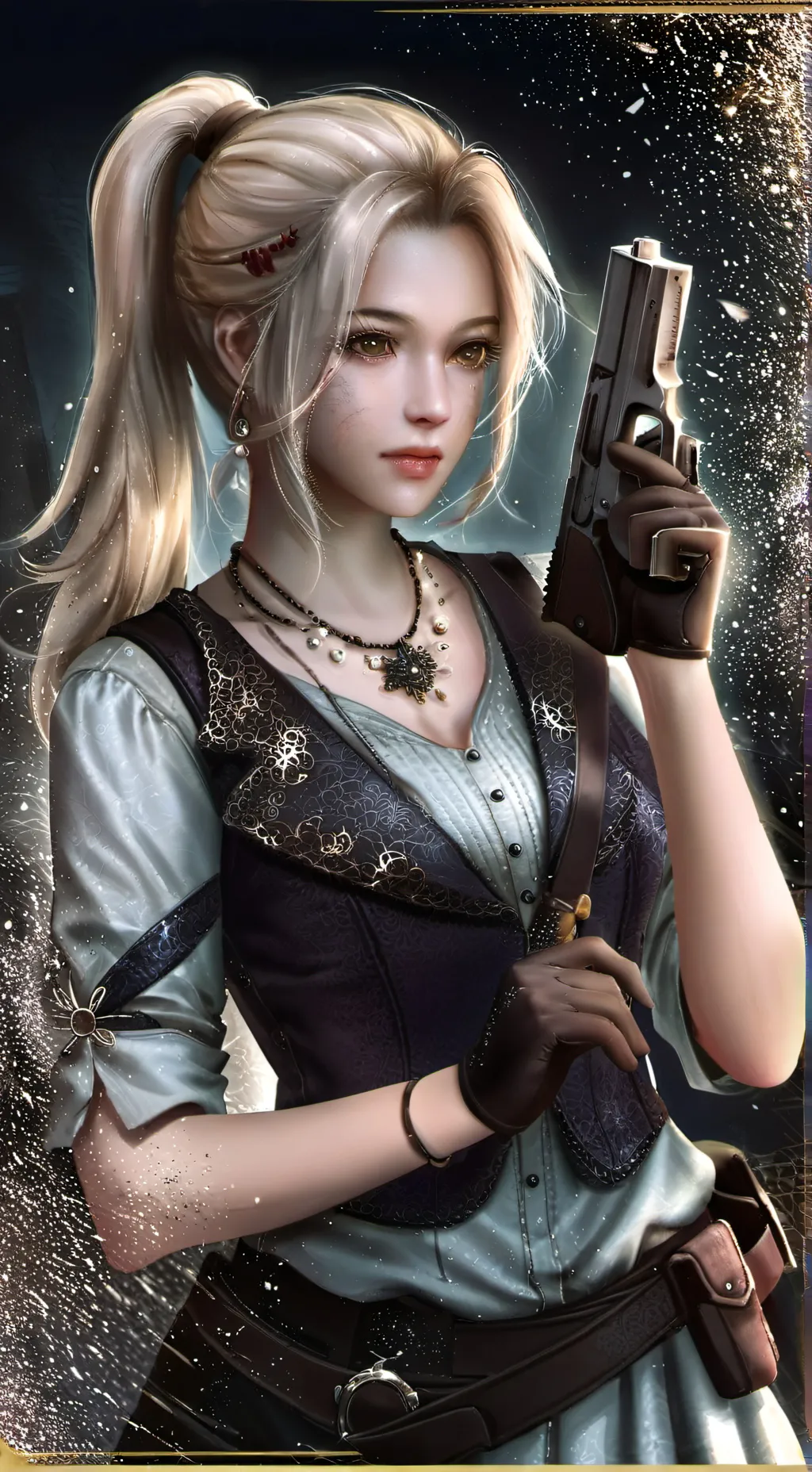 ai character: Live background