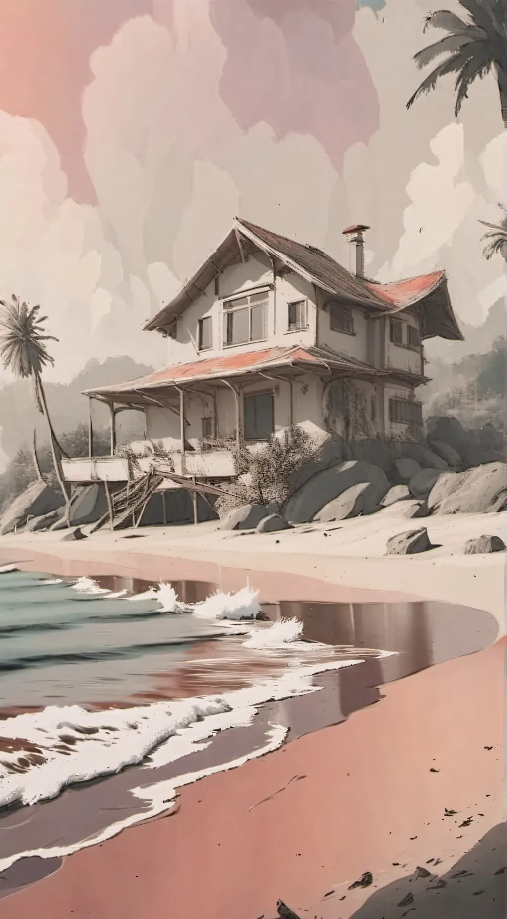 ai character: OBX background