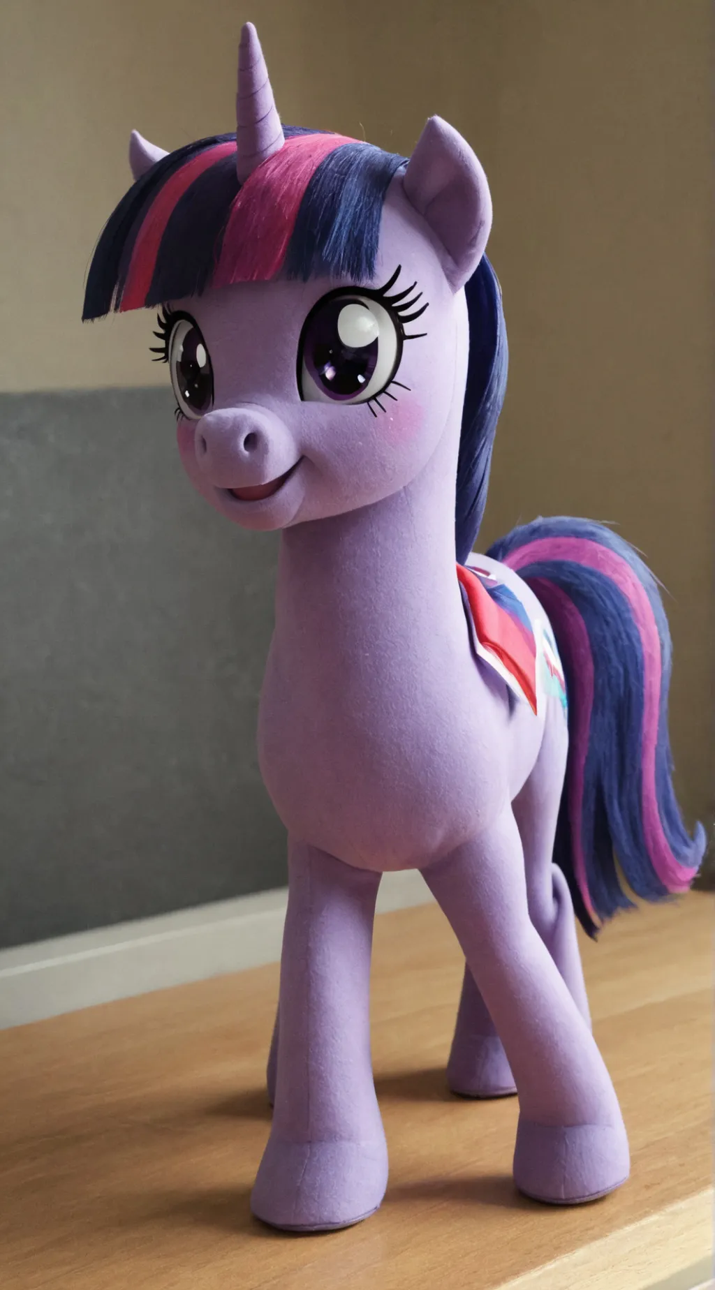 ai character: Twilight sparkle  background
