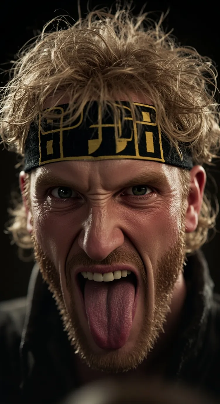 ai character: Logan Paul  background