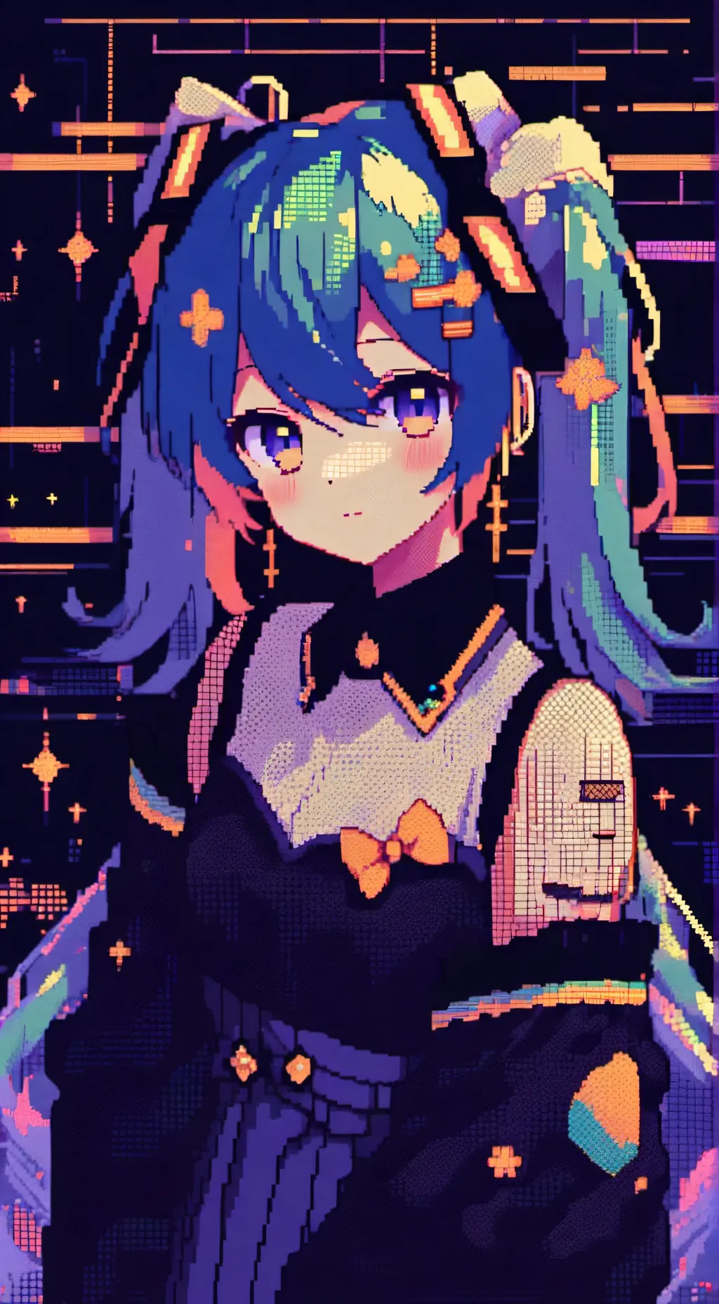 ai character: Vocaloid GC background