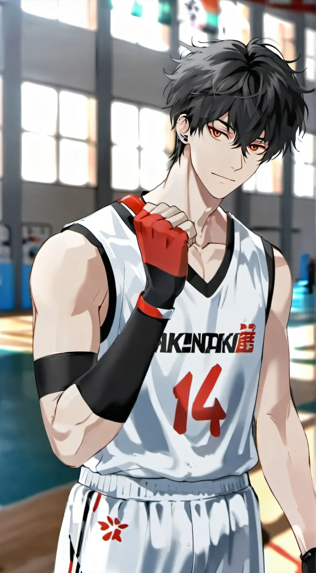 ai character: malak background