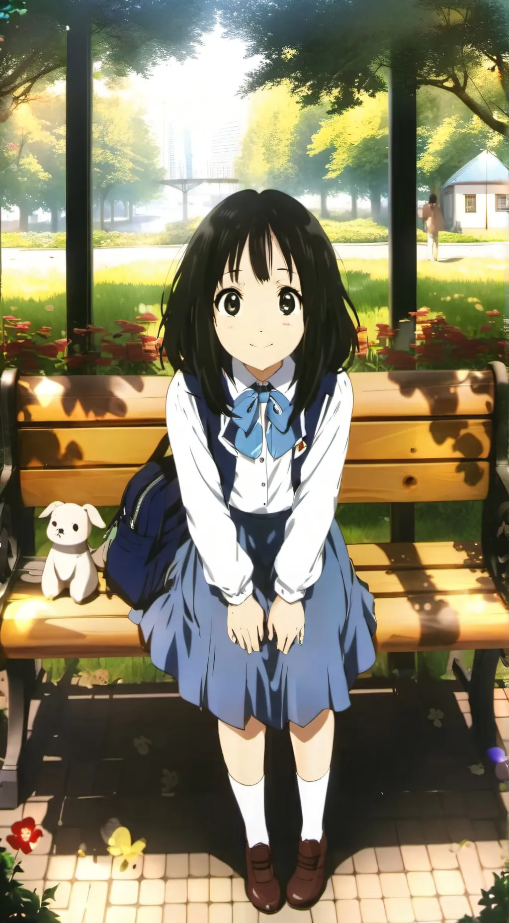 ai character: (Princess) Anne  background