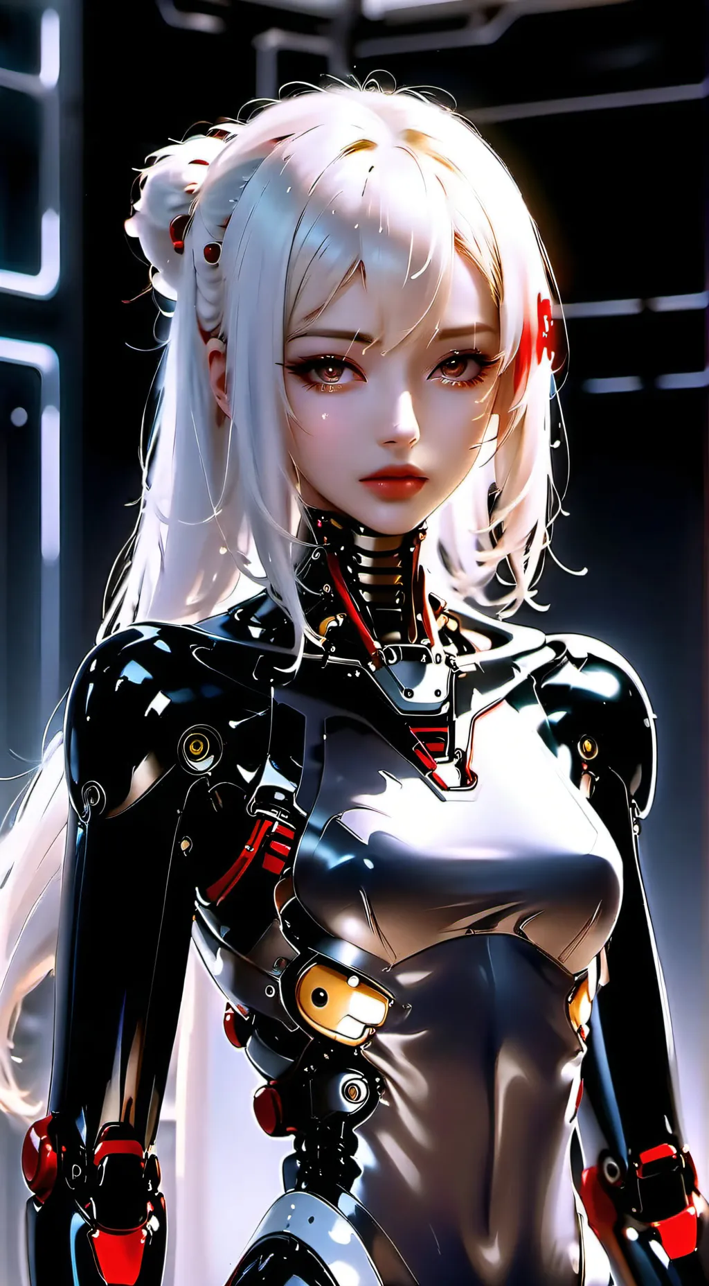 ai character: Crimson background