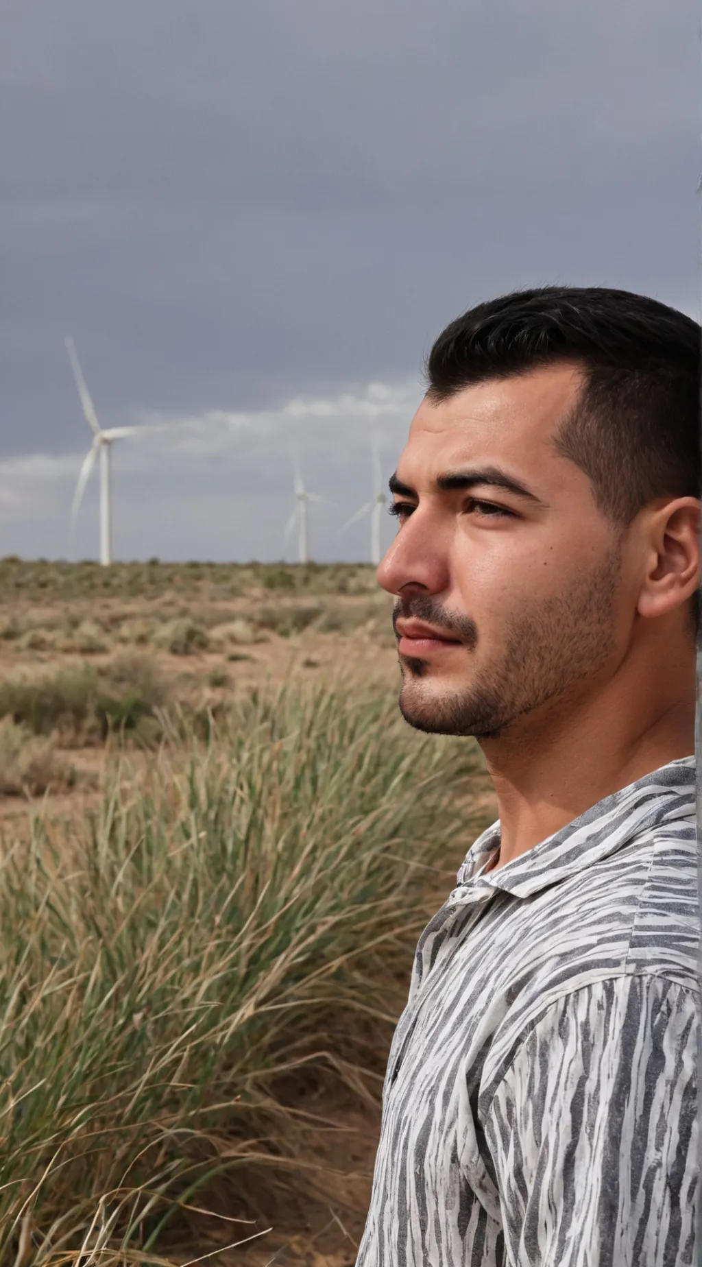 ai character: tú padre Andrés background