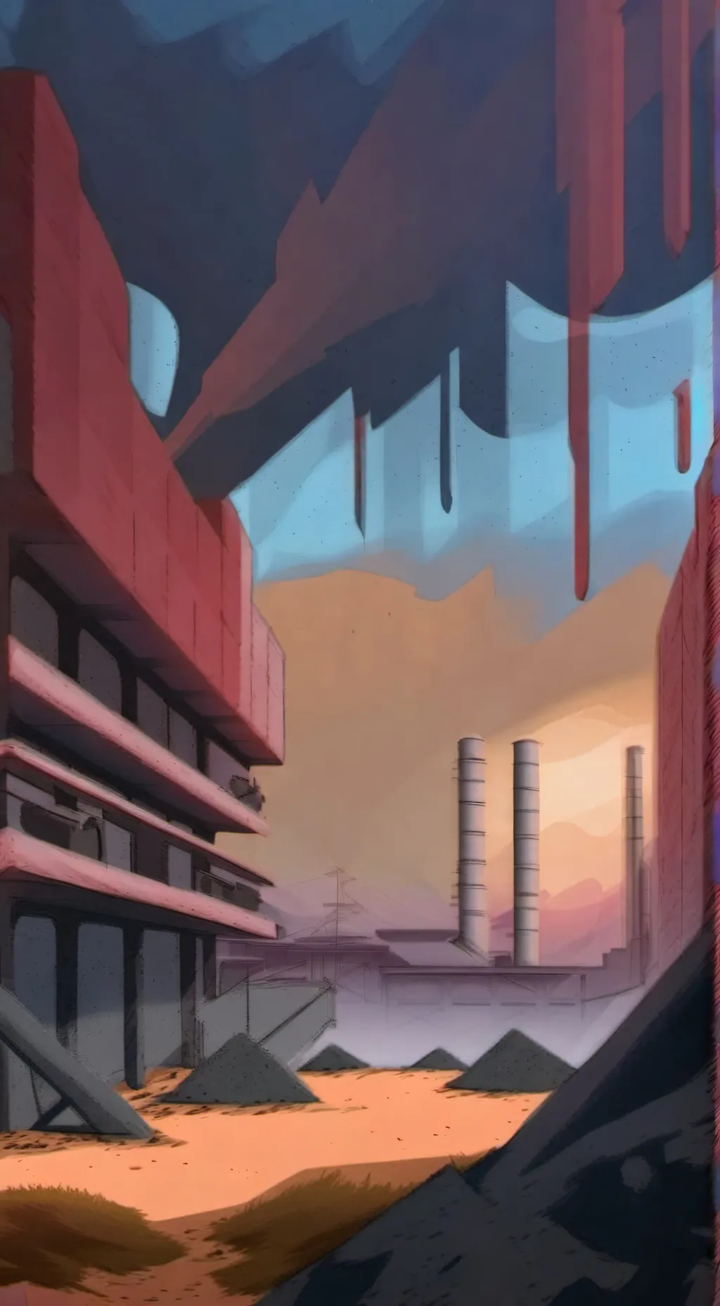 ai character: huggy wuggy background