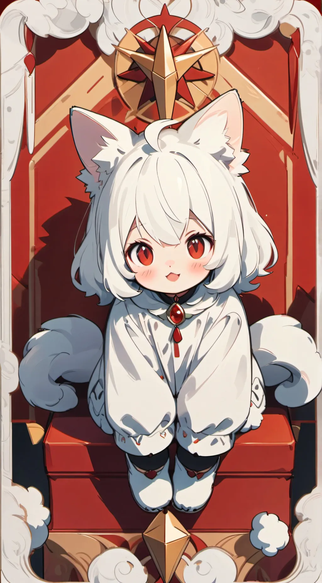 ai character: Fluffernoodle background