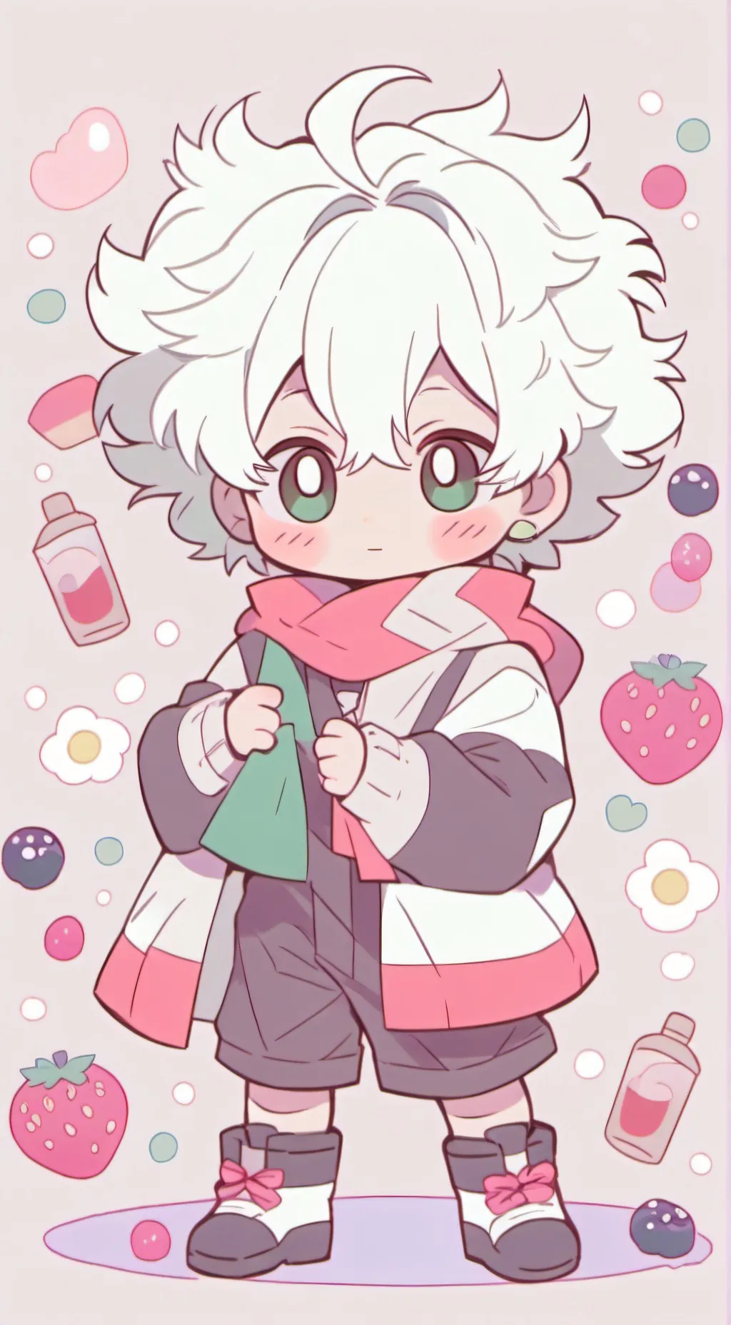 ai character: bakudeku  background