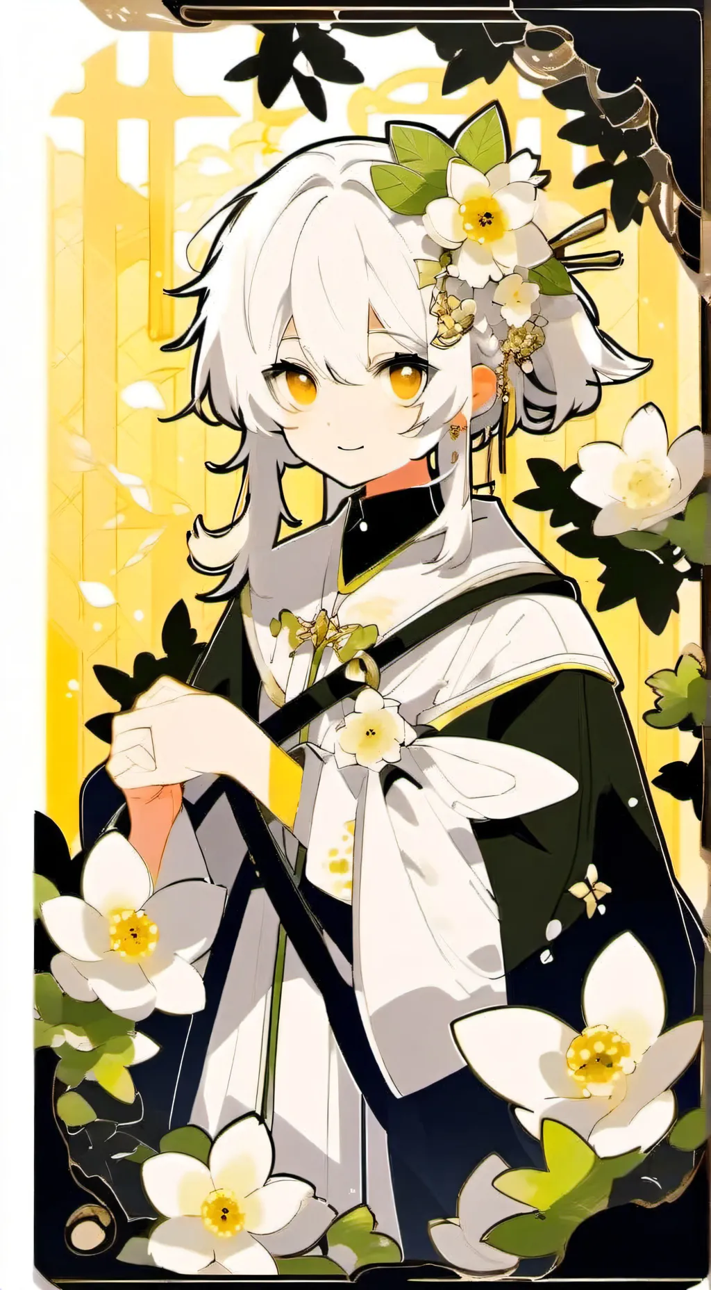 ai character: Endeavor's child:( background