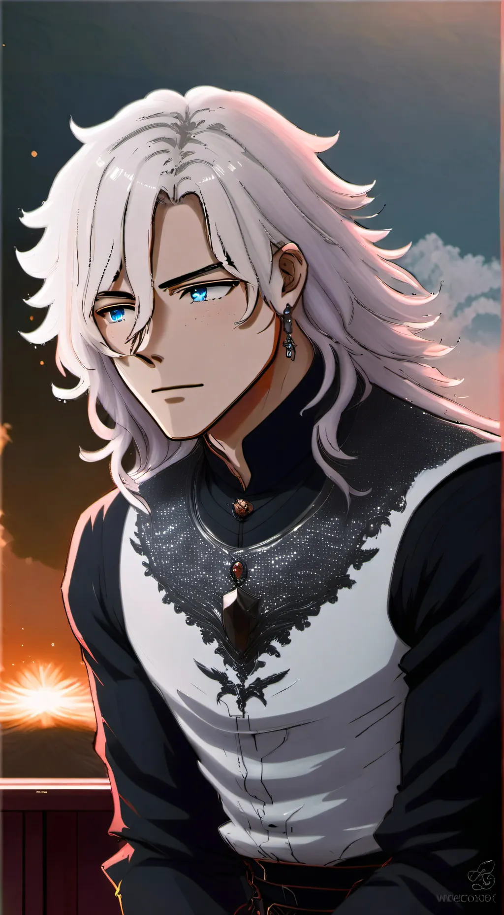 ai character: Zin  background