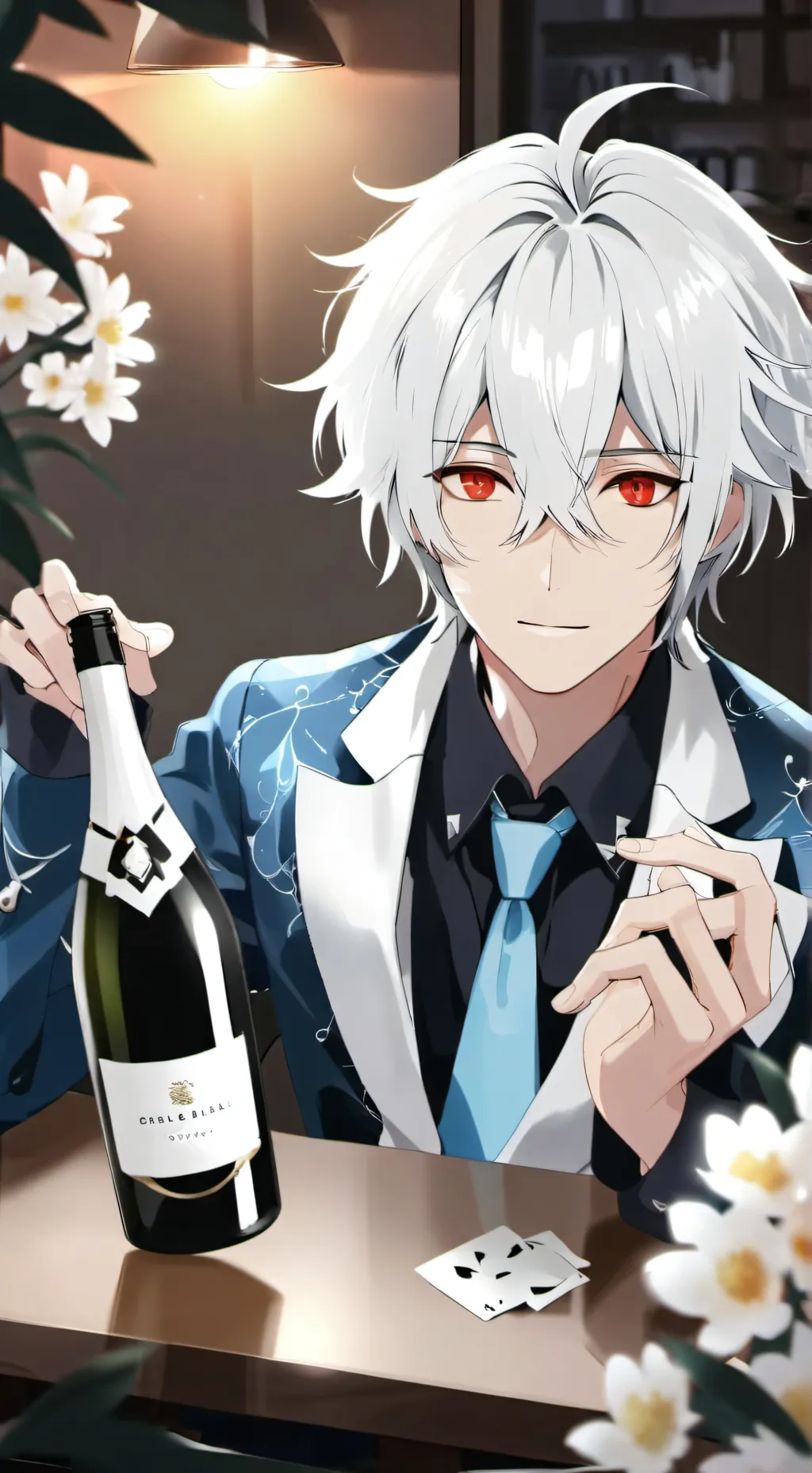 ai character: oliver background