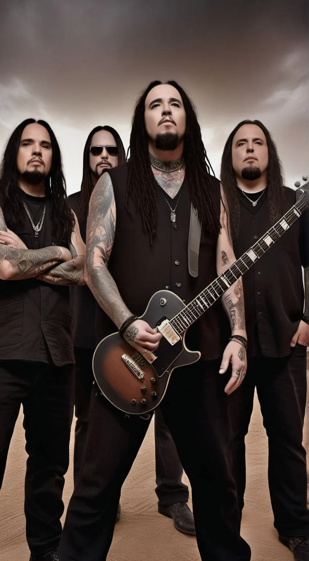 ai character: Korn background