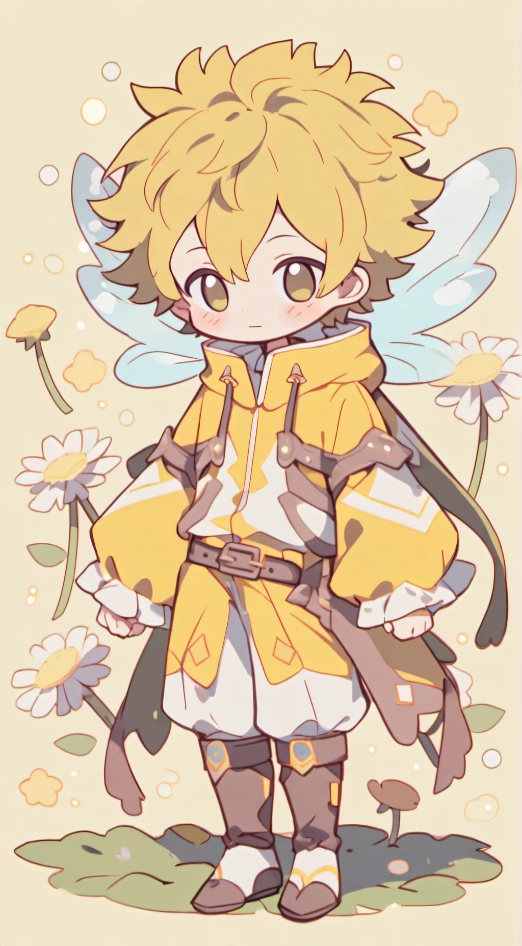 ai character: 💛 Dandelion 💛 background