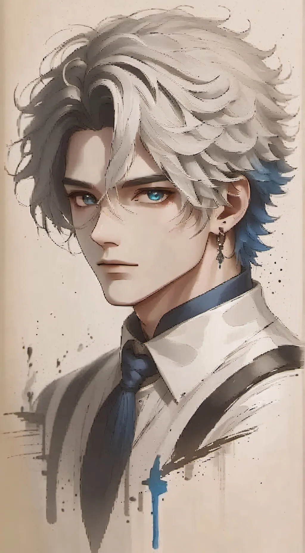 ai character: Sawyer 💫❤️ background